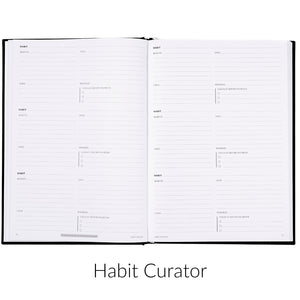 Curation 2025 Planner Inside Pages - Habit Curator