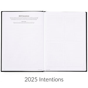 Curation 2025 Planner Inside Pages - 2025 Intentions