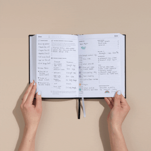 Curation 2025 Daily Planner (Pre-Week Planner + Daily Spread Layout)