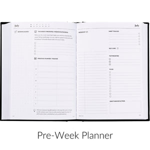 Curation 2025 Planner Inside Pages - Daily Pre Week Planner