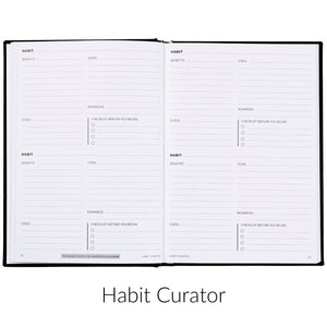 Curation 2025 Planner Inside Pages - Habit Curator