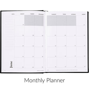 Curation 2025 Planner Inside Pages - Monthly Planner