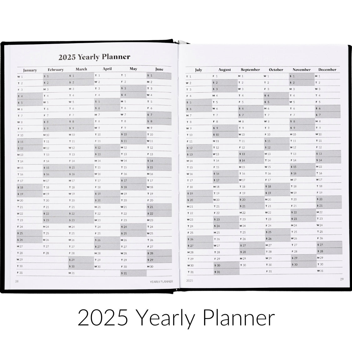 Curation 2025 Diary Planner (Original) Best Weekly A5 Planner Saint