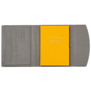 Compendium Large Retro Grey with Curation 2025 Planner large inside