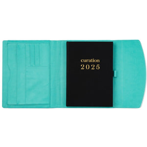 Compendium Large Mint Gelato with Curation 2025 Planner large inside