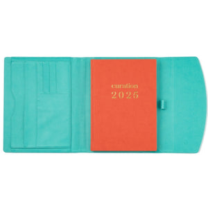 Compendium Large Mint Gelato with Curation 2025 Planner large inside