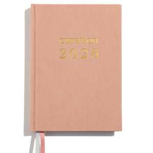 Curation 2025 Diary Planner Champagne Pink