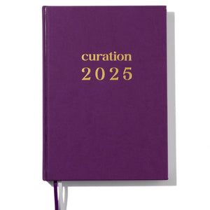 Curation 2025 Diary Planner Large A4 Sparkling Grape