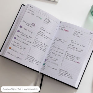 Curation 2025 Daily Planner Spread