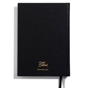 Curation 2025 Diary Planner Signature Black rear