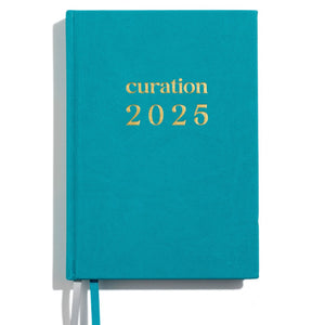 Curation 2025 Diary Planner Tropical Teal