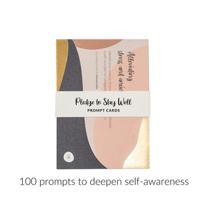 Pledge to Stay Well | Mindfulness Journal